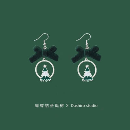 Drop Christmas On / Tree Clip Earring