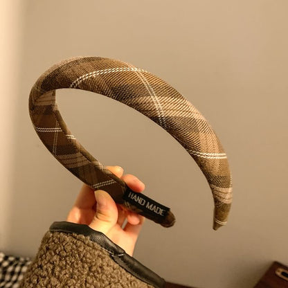 Plaid Headband