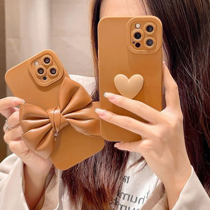 Bow / Case Heart Phone