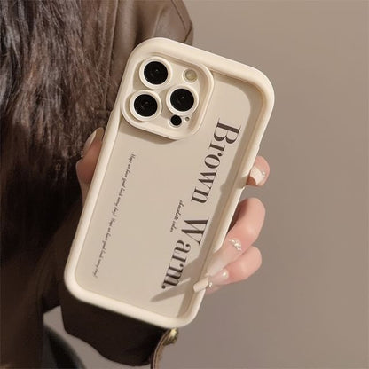 Lettering Phone Case