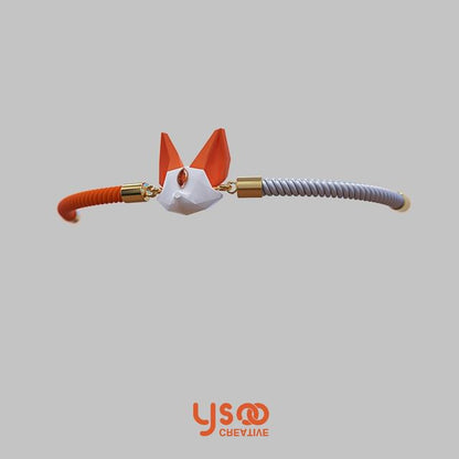 Poly Cord Low Fox Bracelet Acrylic