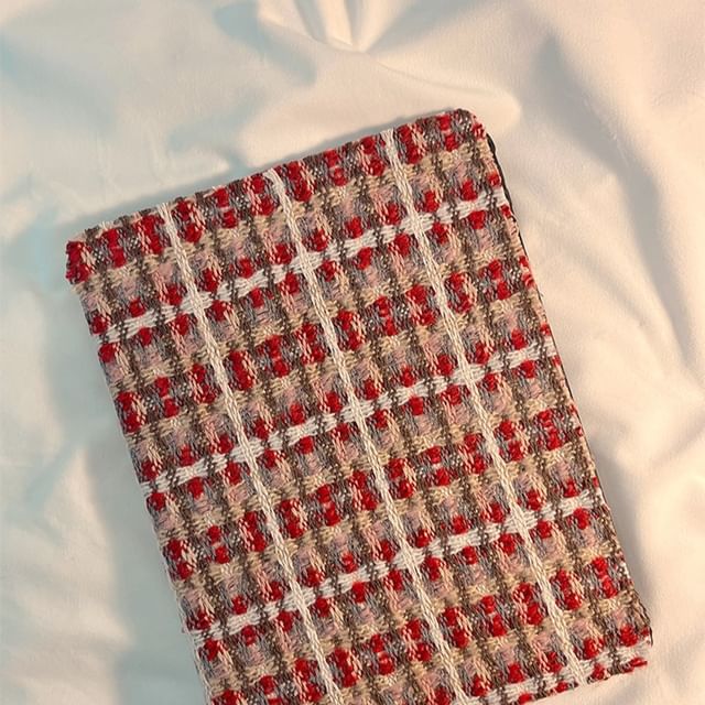 Case Knit iPad Plaid