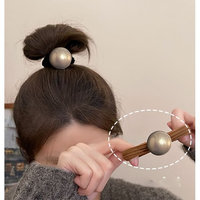 Tie Hair Set Faux / Pearl
