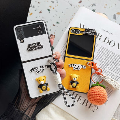 Lettering Phone Case Bear