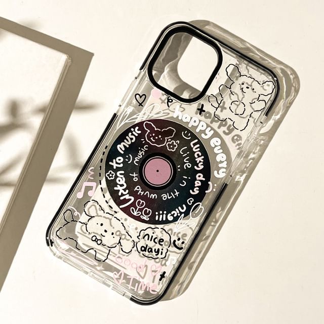 Phone Animal Case Vinyl Record