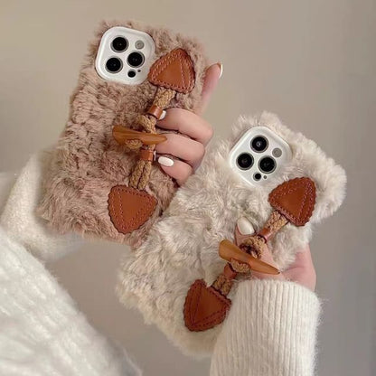 Case Phone Toggle Button Chenille