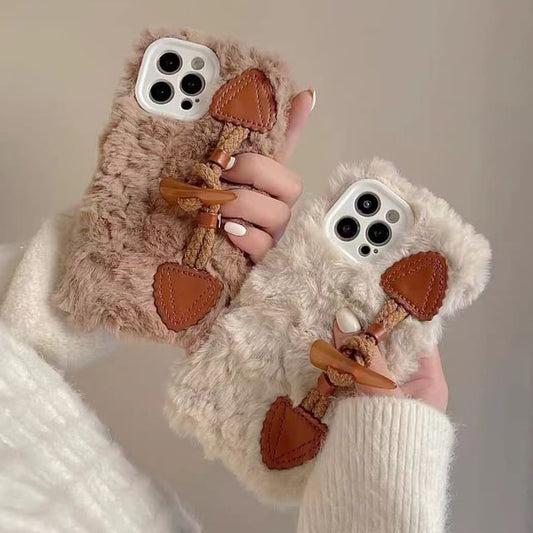 Case Phone Toggle Button Chenille