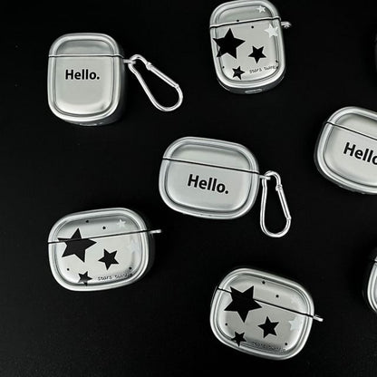 Pro With Charm Star Earphone AirPods Case / Metallic Skin