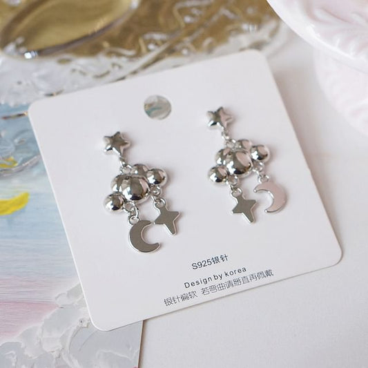 Alloy Cloud Earring Moon Dangle Star