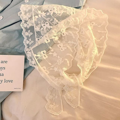 Designs) Lace (Various Triangle Scarf Head