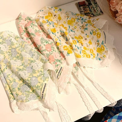 Floral Triangle Head Designs) Print Scarf (Various