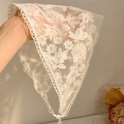 Designs) Lace (Various Triangle Scarf Head