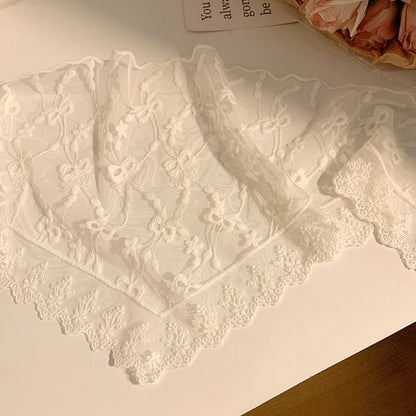 Designs) Lace (Various Triangle Scarf Head