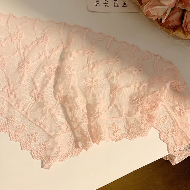 Designs) Lace (Various Triangle Scarf Head