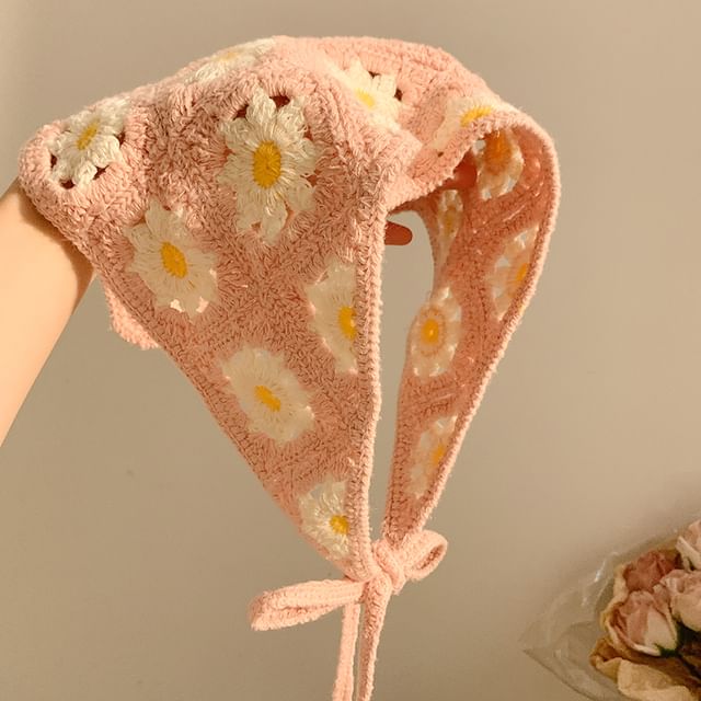 Triangle Scarf Designs) Head Embroidered (Various