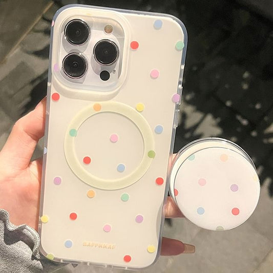 Phone Dot MagSafe Case Polka