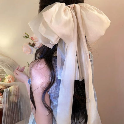 Fabric Clip Hair Bow