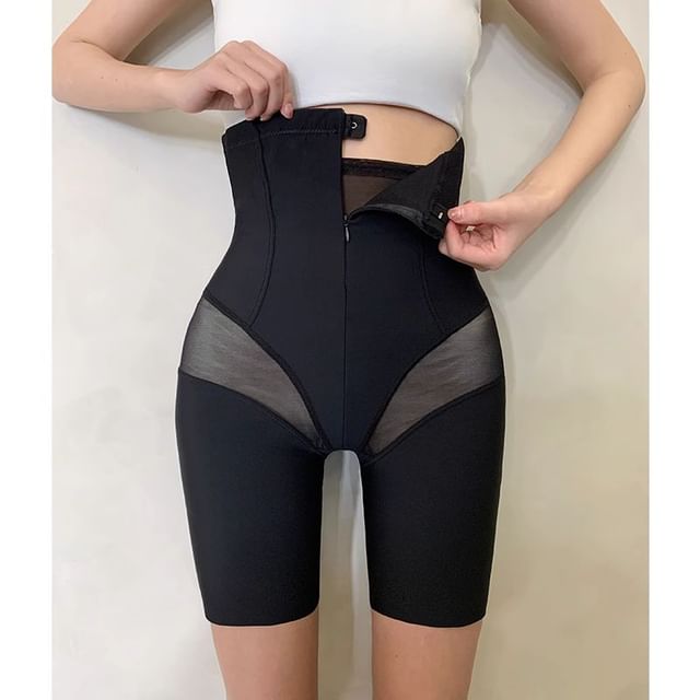 Plain Panel Waist Shaping Undershorts