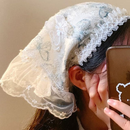 Trim Bandana Lace Designs) (Various Butterfly