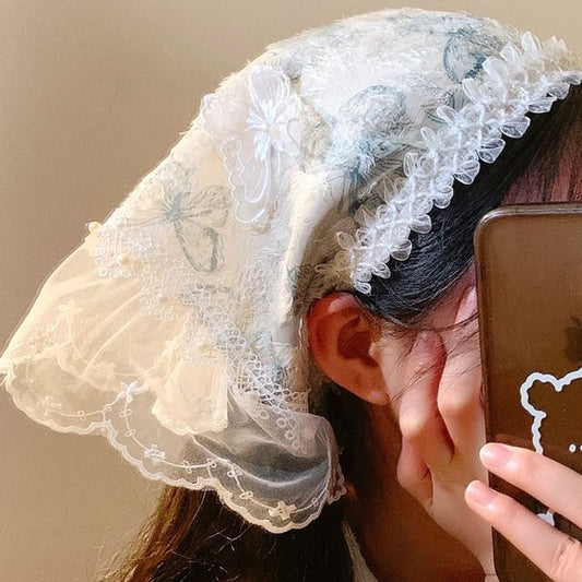 Trim Bandana Lace Designs) (Various Butterfly