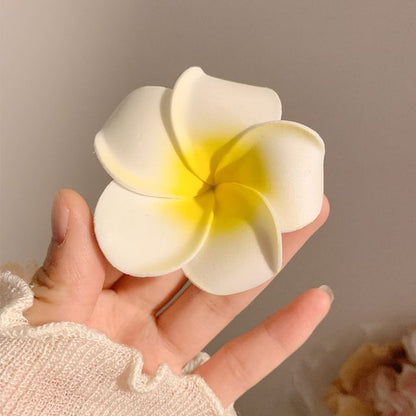 Clips Hair Claw Tie Clip Set Fabric (Various Designs) / Floral