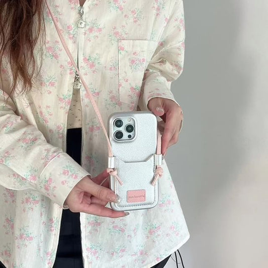 Phone Holder Case Lanyard Card