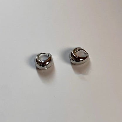 Huggie Metallic Earring