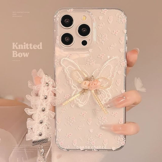 Case Charm Set Butterfly Phone Lace /