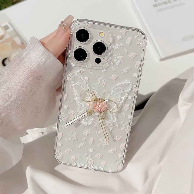 Case Charm Set Butterfly Phone Lace /