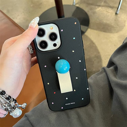 Finger Case Strap Phone Dotted