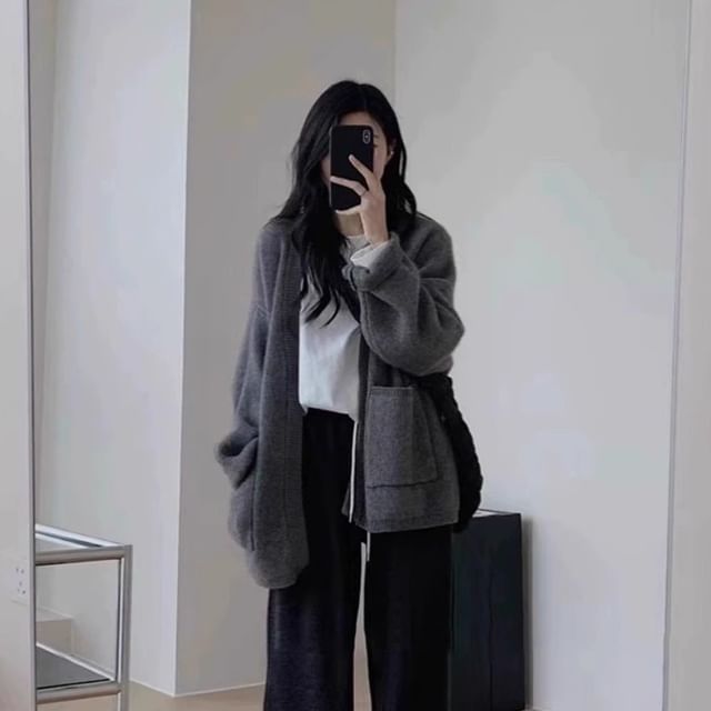 Open Front Cardigan