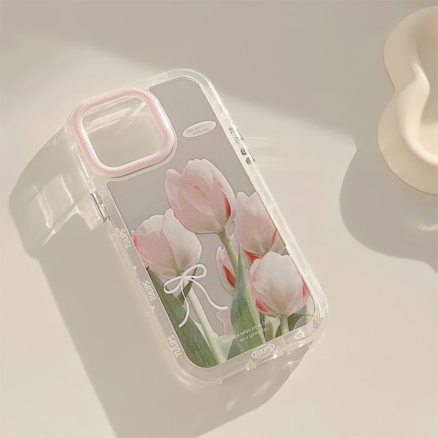 Mirrored Tulip Case Phone