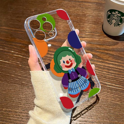 Phone Clown Transparent Case