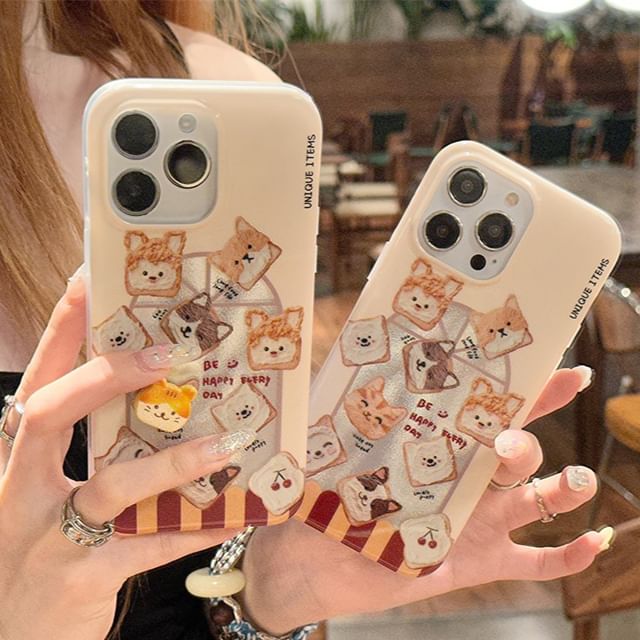 Animal Phone / Set Adhesive Case Decoration
