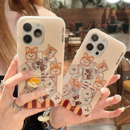 Animal Phone / Set Adhesive Case Decoration