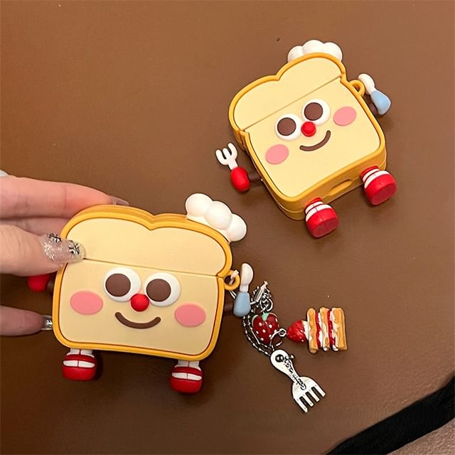 AirPods Pro Earphone Set Toast Skin / Charm Case