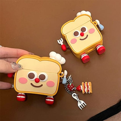AirPods Pro Earphone Set Toast Skin / Charm Case
