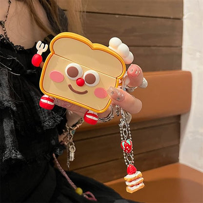 AirPods Pro Earphone Set Toast Skin / Charm Case