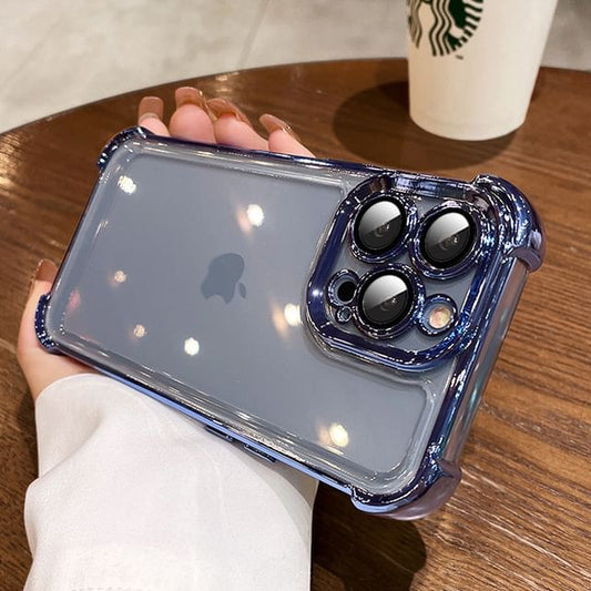 Padded Metallic Case Phone