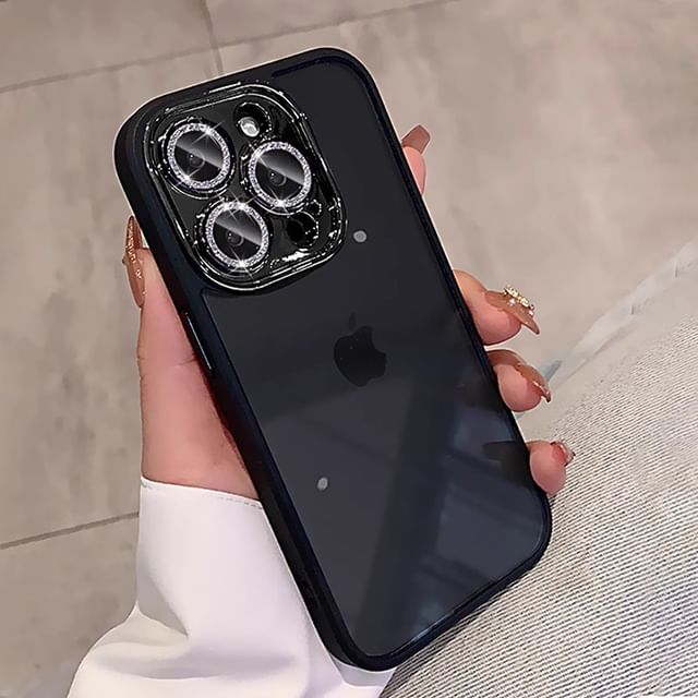 Lens Glitter Phone Protection Case