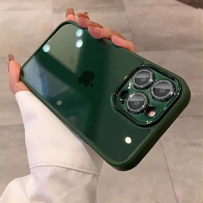 Phone Protection Lens Glitter Case