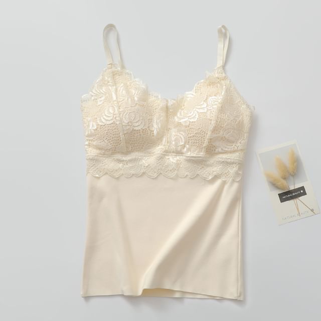 Lace Detail Camisole Top