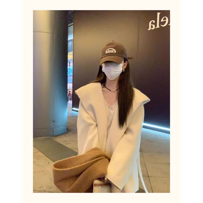 Plain Open Front Coat