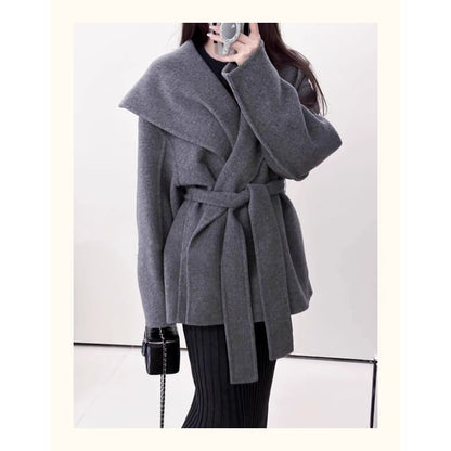 Plain Open Front Coat