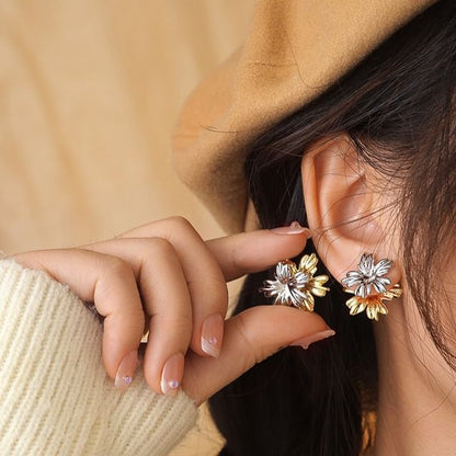 Cuff Floral Ear / Alloy Jacket