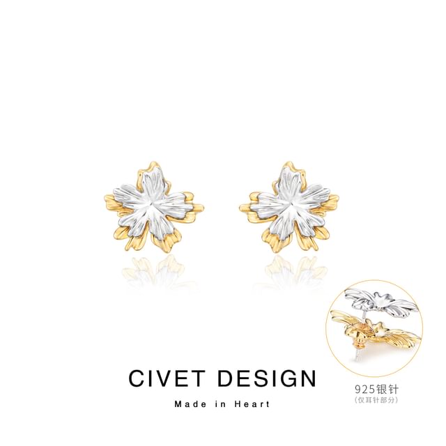 Cuff Floral Ear / Alloy Jacket