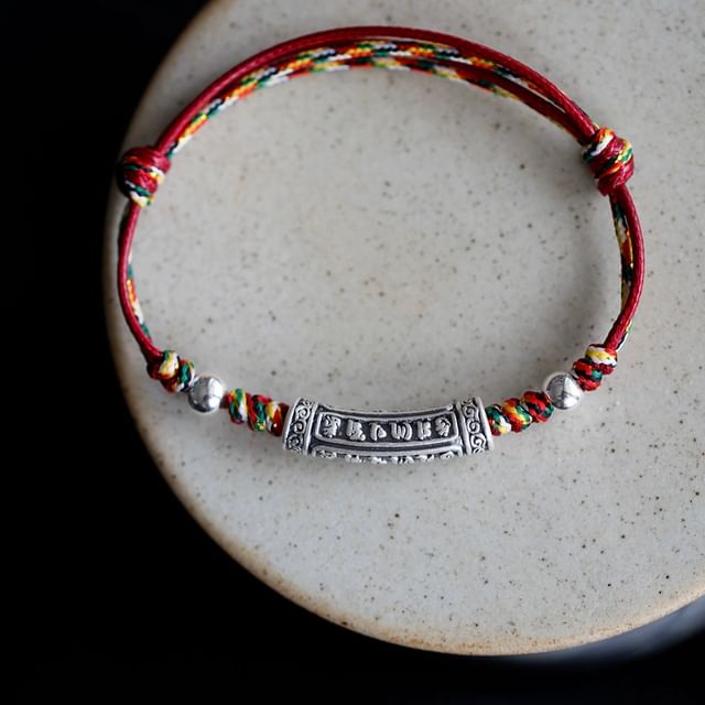 Silver S999 Knot (Various Bracelet Designs) Embossed