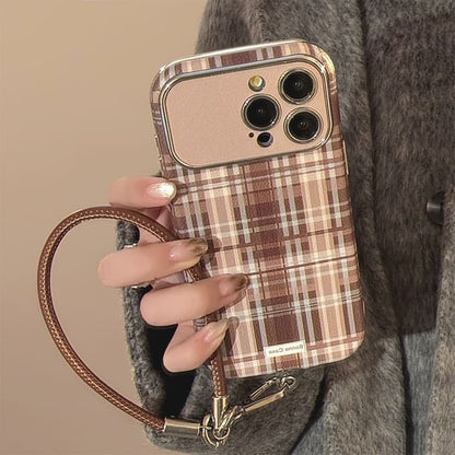 Strap Phone Set Case / Plaid