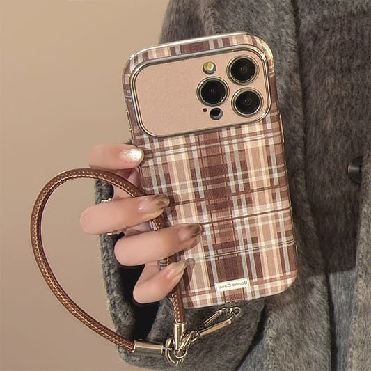 Strap Phone Set Case / Plaid