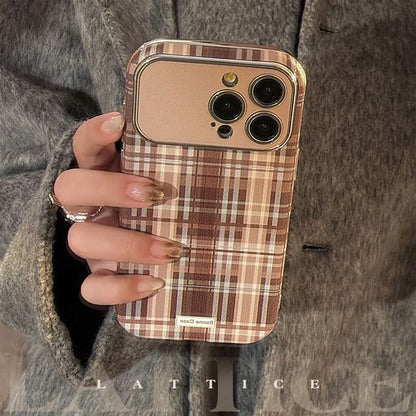 Strap Phone Set Case / Plaid